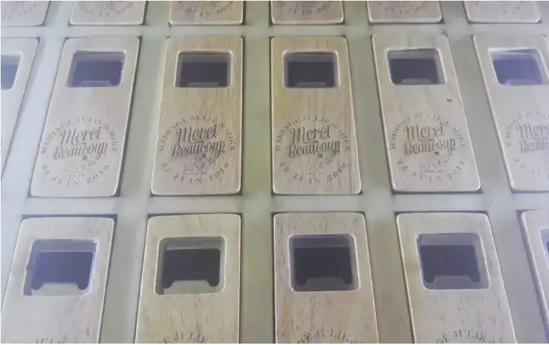Bien prévoir la gravure au laser